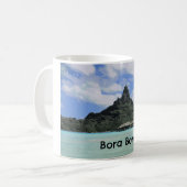 Traumferien Bora Bora Tahiti Atoll-Bildung Kaffeetasse (Vorderseite Links)