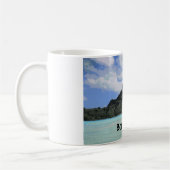 Traumferien Bora Bora Tahiti Atoll-Bildung Kaffeetasse (Links)