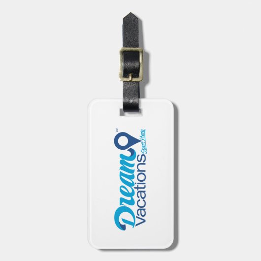 Traumferien Gepäckanhänger (Vorderseite vertikal)