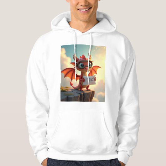 Traumflug: Der kleine Drache Hoodie (Vorderseite)