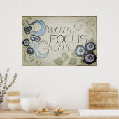 Traumfokus Kreation Wandkunst (Zwielicht) Poster (Küche)