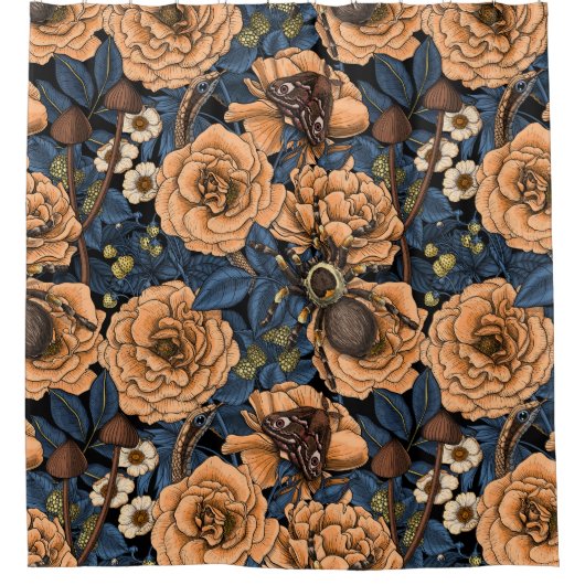 Traumgarten 2 duschvorhang (Vorderseite)