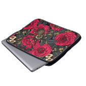 Traumgarten 3 laptopschutzhülle (Vorne Knopf)