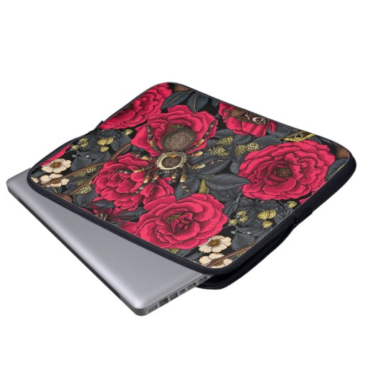 Traumgarten 3 laptopschutzhülle (Vorne Knopf)