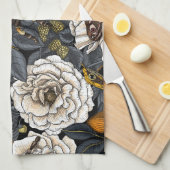 Traumgarten 4 geschirrtuch (Viertel Falte)