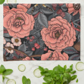 Traumgarten Geschirrtuch (Gefaltet)