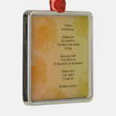 Traumgedicht Ornament Aus Metall (Rechts)