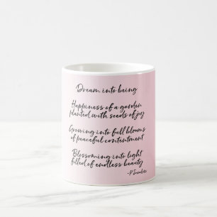 Traumgedicht (von mir geschrieben) kaffeetasse