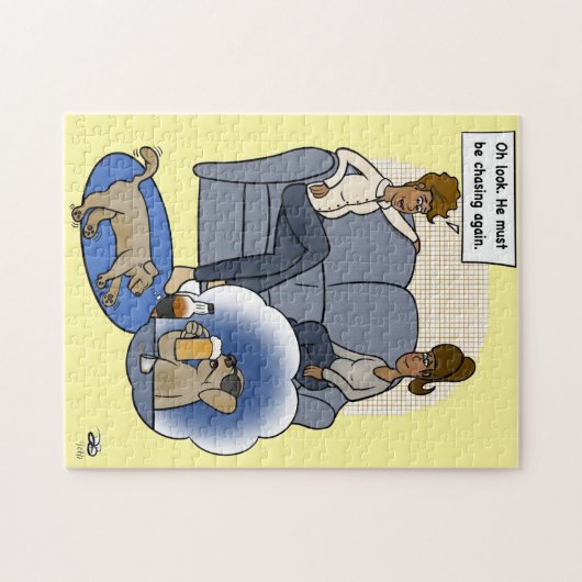 Traumgelbes Puzzle (Horizontal)