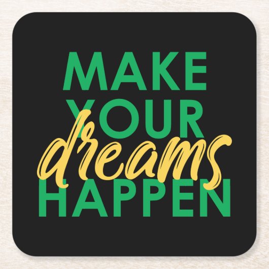 Traumgestalten Rechteckiger Pappuntersetzer (Vorderseite)