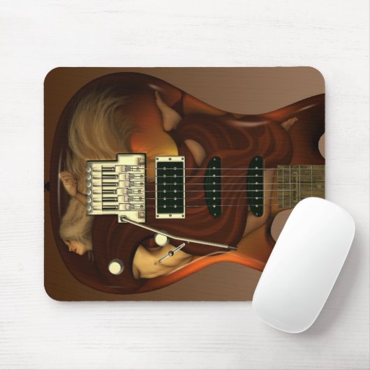 Traumgitarre - Anmut Mousepad (Mit Mouse)