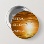 Traumglauben motivierend button (Vorne & Hinten)