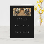 Traumglauben motivierend karte (Gelbe Blume)