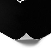 Traumglauben motivierend poster (Ecke)