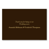 Traumgreifende Tischkarten Tischnummer (Rückseite)