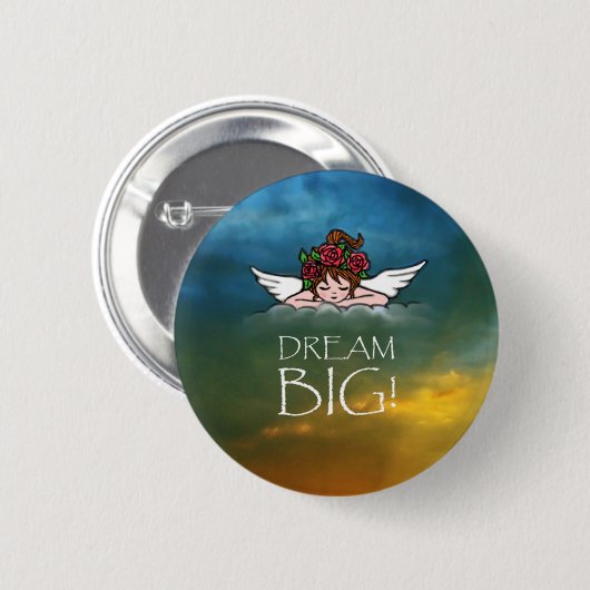 Traumgroßes Button (Vorne & Hinten)