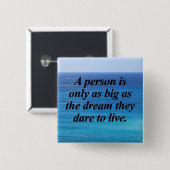 Traumgroßes Button (Vorne & Hinten)