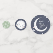 Traumgroßes kleines onDream Big lie Baby Dusche Pa Konfetti (Rückseiten)