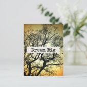 Traumgroßes Postkarte (Stehend Vorderseite)