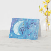 Traumgruß-Karte Karte (Gelbe Blume)