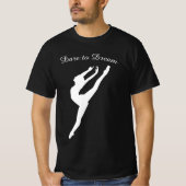Traumgymnastik Ballet Tanzen T-Shirt (Vorderseite)