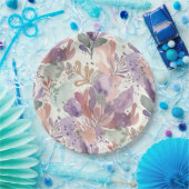 Traumhaft feminines Design Papierplatte Pappteller (Party)