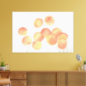 Traumhaft für Aprikosen im Winter Leinwand (Insitu (Wohnzimmer))