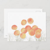 Traumhaft für Aprikosen im Winter Postkarte (Vorne/Hinten)