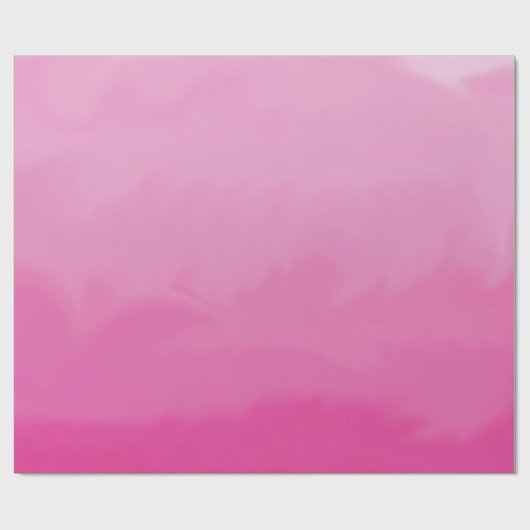 Traumhaft rosa Geburtstag Geschenkpapier (Flach)