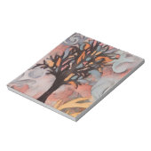 Traumhaft Tree Art Malerei Notizblock (Rotiert)