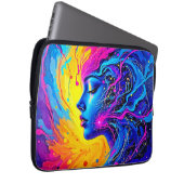 Traumhafte Abstrakte Frau Laptopschutzhülle (Vorne Rechts)