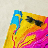 Traumhafte Abstrakte Frau Strandtuch (Beispiel)