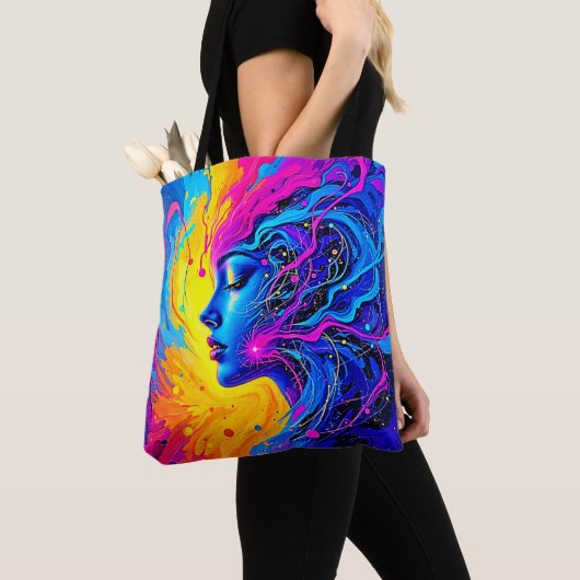 Traumhafte Abstrakte Frau Tasche (Von Nahem)