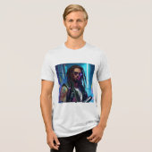 Traumhafte Aquarellfarben-T - Shirt (Vorderseite voll)