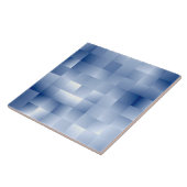 Traumhafte blaue Töne in einem quadratischen Muste Fliese (Seite)