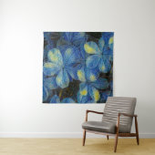 Traumhafte Blume im Vincent Van Gogh Art Stil. Art Wandteppich (Beispiel (Horizontal))