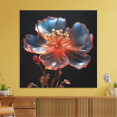 Traumhafte Blume Leinwanddruck (Insitu (Wohnzimmer))