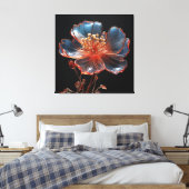 Traumhafte Blume Leinwanddruck (Insitu (Schlafzimmer))