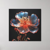 Traumhafte Blume Leinwanddruck (Vorderseite)