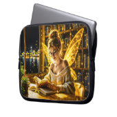 Traumhafte Feenbrille und Bücher Laptopschutzhülle (Vorderseite Links)