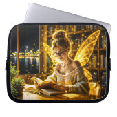 Traumhafte Feenbrille und Bücher Laptopschutzhülle (Vorderseite)
