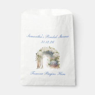 Traumhafte florale Hochzeitsgeschenktüte Geschenktütchen