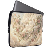 Traumhafte florale Wolken Kirschblüte  Laptopschutzhülle (Vorne Rechts)