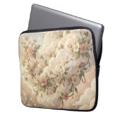 Traumhafte florale Wolken Kirschblüte  Laptopschutzhülle (Vorderseite Links)
