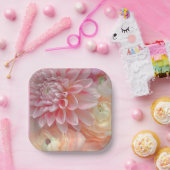 Traumhafte Florals Pappteller (Party)