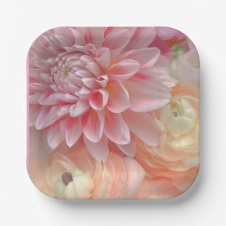 Traumhafte Florals Pappteller
