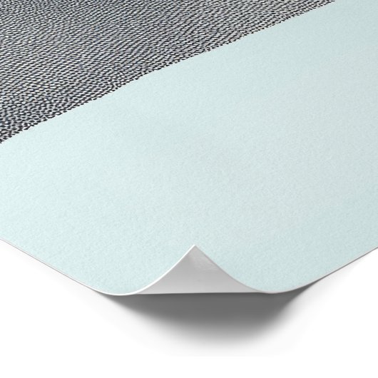 Traumhafte Flussfahrt durch eine abstrakte Welt Poster (Ecke)