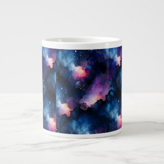 Traumhafte Galaxie-Nacht-Himmels-Kunst Jumbo-Tasse
