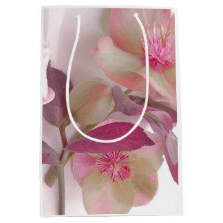 Traumhafte Hellebores Papierplatzdeckchen Mittlere Geschenktüte