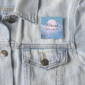 Traumhafte himmlische Hochzeit in Mondlicht gebade Button (Beispiel)